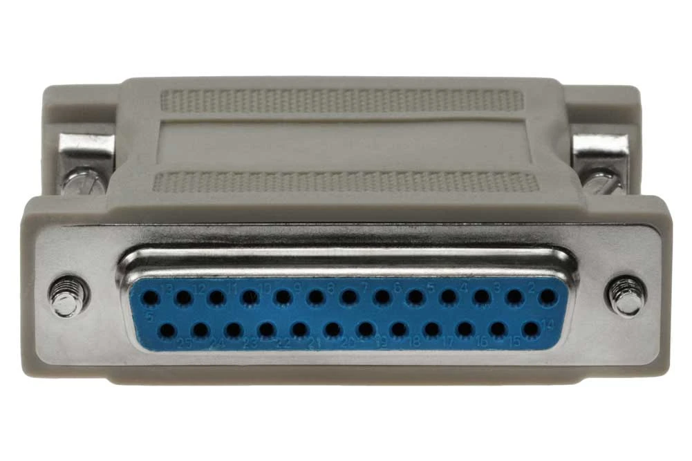 DB25 F/F Molded Gender Changer (Coupler) - Image 2