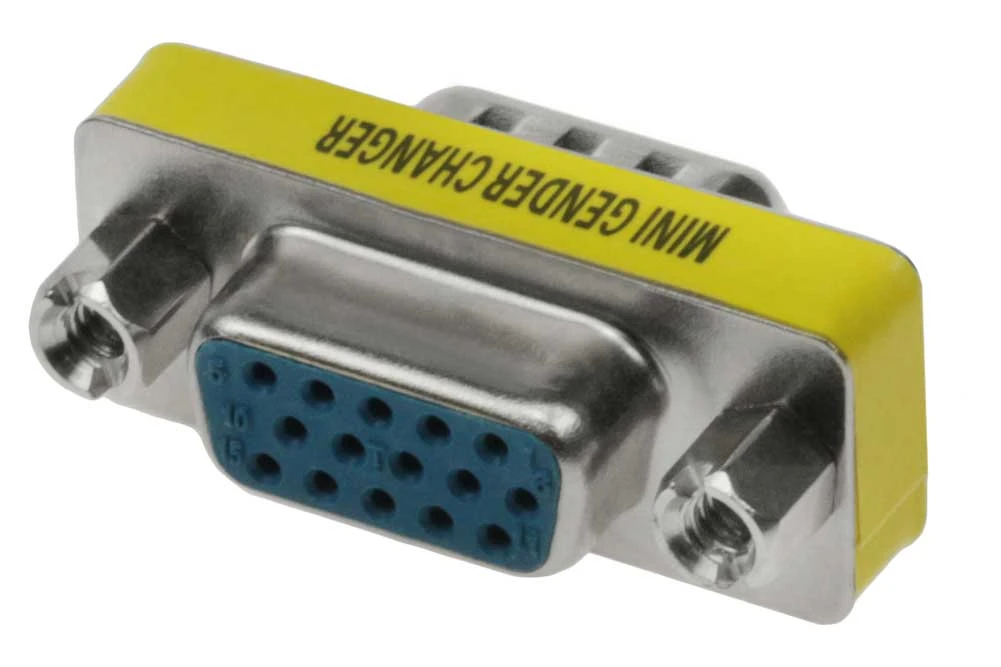 HD15 M/F Mini Gender Changer (Coupler) - Image 3