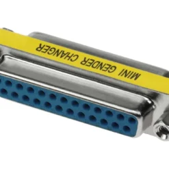 DB25 F/F Mini Gender Changer (Coupler)