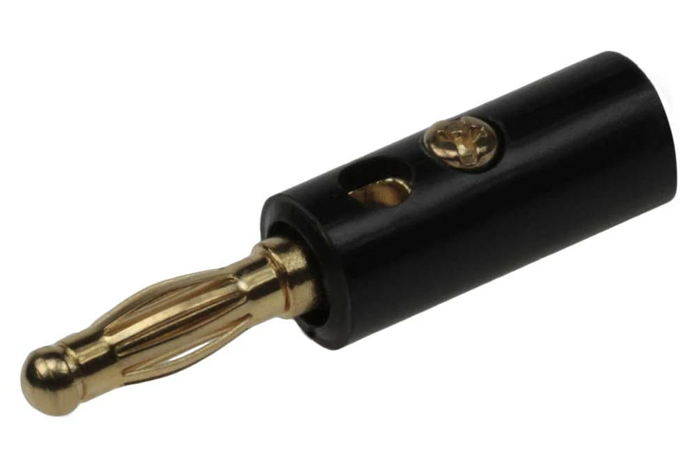 Banana Plug Gold Plated Plastic