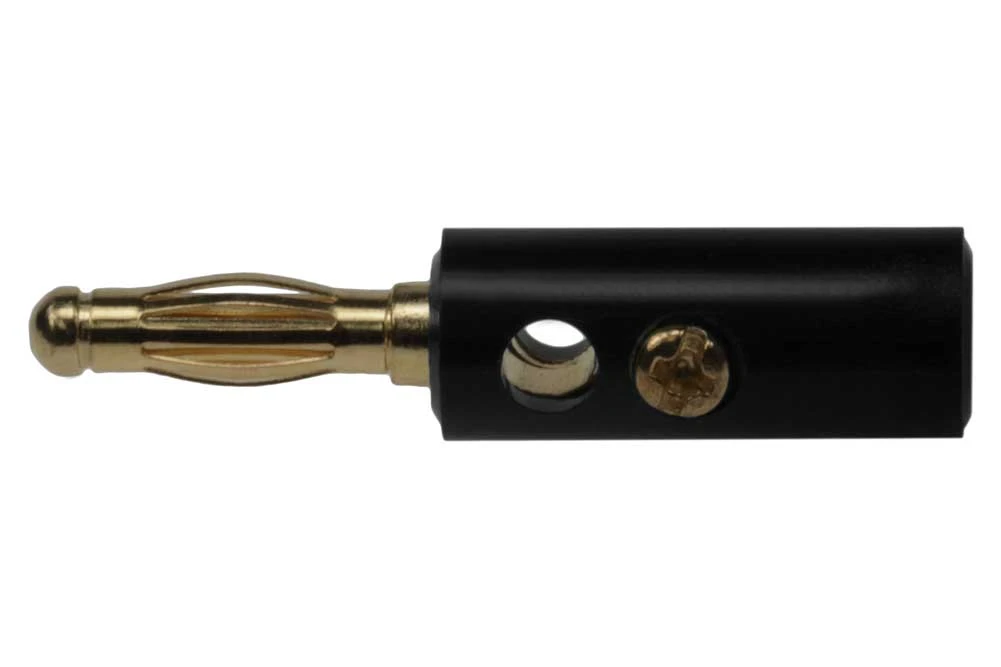 Banana Plug Gold Plated Plastic - Image 2