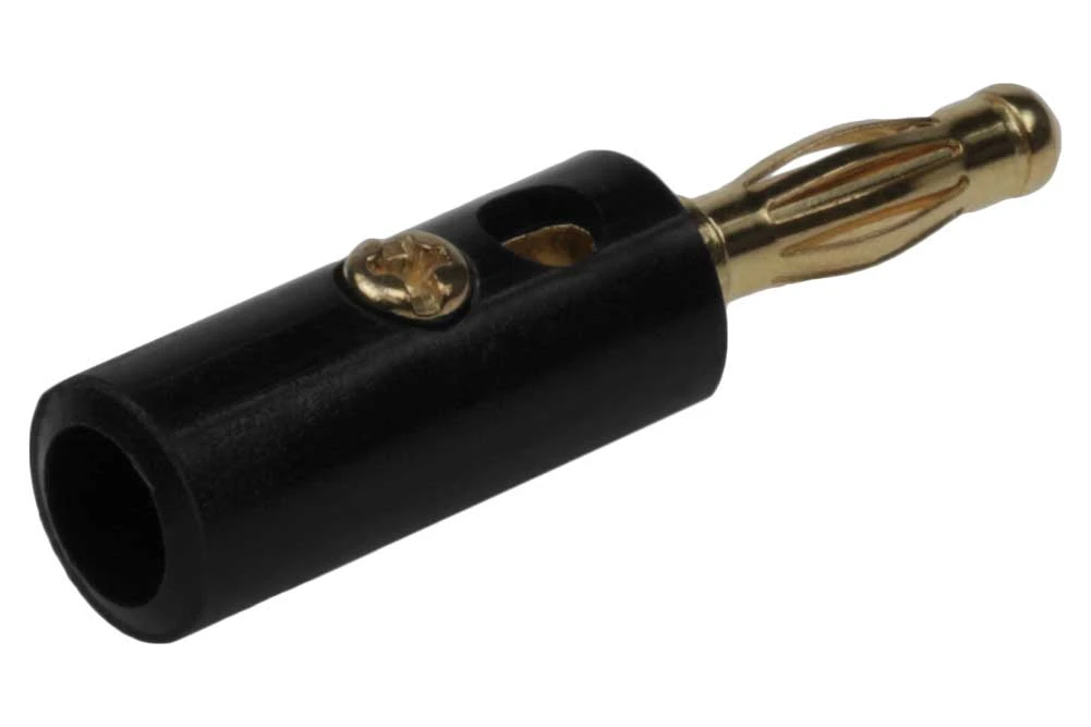 Banana Plug Gold Plated Plastic - Image 4