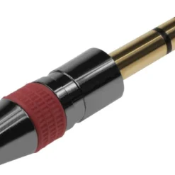 1/4" Stereo Metal Plug Gold Plated