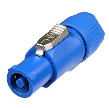Neutrik Professional PowerCON "IN" Connector Blue NAC3FCA