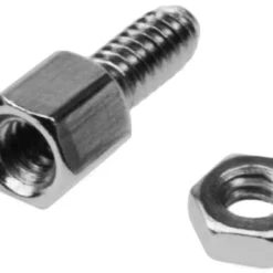 D-Sub Hex Head Screw With Nut 4-40UNC 100pcs/Bag