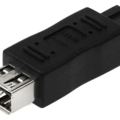 9-pin Male To 6-pin IEEE-1394 FireWire Female Adapter