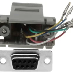 DB9 Female To RJ12 Modular Adapter