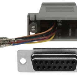 DB15 Female To RJ45 Modular Adapter