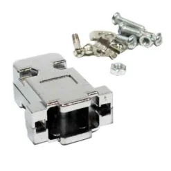 DB9 Metalized Plastic Hoods With Screws