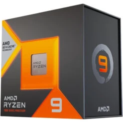 AMD Ryzen 9 7900X3D - Ryzen 9 7000 Series 12-Core 4.4 GHz Socket AM5 120W AMD Radeon Graphics Desktop Processor - 100-100000909WOF