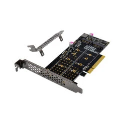 Cryo-PC PCI-E X8 2- Port NVMe M.2 M-Key Extended Card