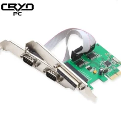 Cryo-PC PCIe 1-Port Parallel DB25F + 2 Serial Card DB9M