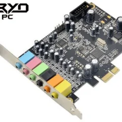 Cryo-PC PCIe 7.1 Stereo Sound Card Cmedia CM8828 CM9882A