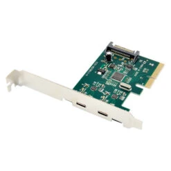 Cryo-PC USB 3.1 USB-C Type-C Dual 2-Port PCIe Controller Card