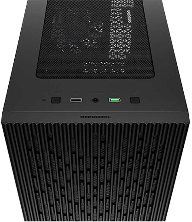 DeepCool MATREXX 40 With Full-size Tempered Glass Side Panel, High Airflow Cooling, And Removable Drive Cage Micro ATX/Mini ITX Tower Case - Image 2