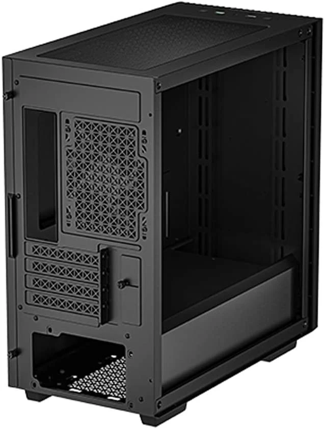 DeepCool MATREXX 40 With Full-size Tempered Glass Side Panel, High Airflow Cooling, And Removable Drive Cage Micro ATX/Mini ITX Tower Case - Image 3