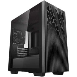 DeepCool MATREXX 40 With Full-size Tempered Glass Side Panel, High Airflow Cooling, And Removable Drive Cage Micro ATX/Mini ITX Tower Case