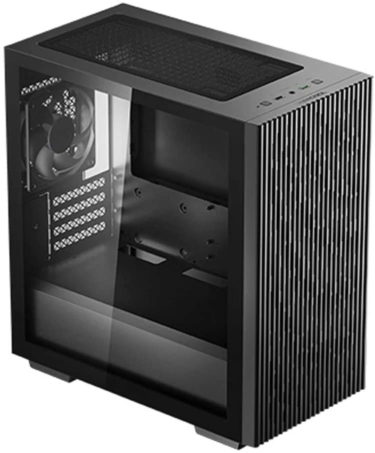 DeepCool MATREXX 40 With Full-size Tempered Glass Side Panel, High Airflow Cooling, And Removable Drive Cage Micro ATX/Mini ITX Tower Case - Image 6