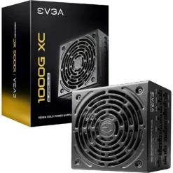 EVGA SuperNOVA 1000G XC, 80 Plus Gold 1000W, Fully Modular, Includes Power ON Self Tester, Compact 150mm Size, Power Supply 520-5G-1000-K1