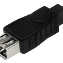 6-pin Female To 4-pin Male IEEE-1394 FireWire Adapter