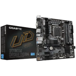 GIGABYTE B760M DS3H DDR4 (LGA 1700/ Intel/ B760/ M-ATX/ DDR4/ 2* M.2/ PCIe 4.0/ USB 3.2 Gen 2 Type-C/ 2.5GbE LAN/Q-Flash Plus/PCIe EZ-Latch/Motherboard)