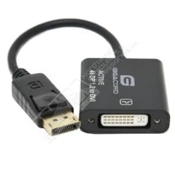 Gigacord Active 4K DisplayPort Male To DVI Female Adapter Cable Eyefinity Compatible