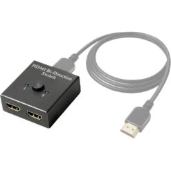 Gigacord Bi-directional HDMI 1x2 2x1 AB 2-Port Switch With 2 Port Support 4K 1080P 3D Ultra HD Full HD HDCP Pass Through
