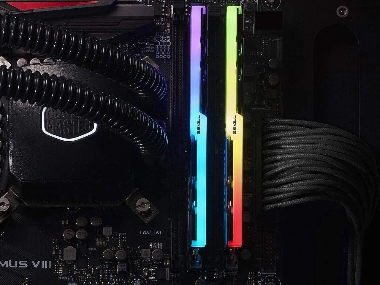 G.Skill Trident Z RGB Series 16GB (2 X 8GB) 288-Pin SDRAM PC4-28800 DDR4 3600 CL18-22-22-42 1.35V Dual Channel Desktop Memory Model F4-3600C18D-16GTZR - Image 3
