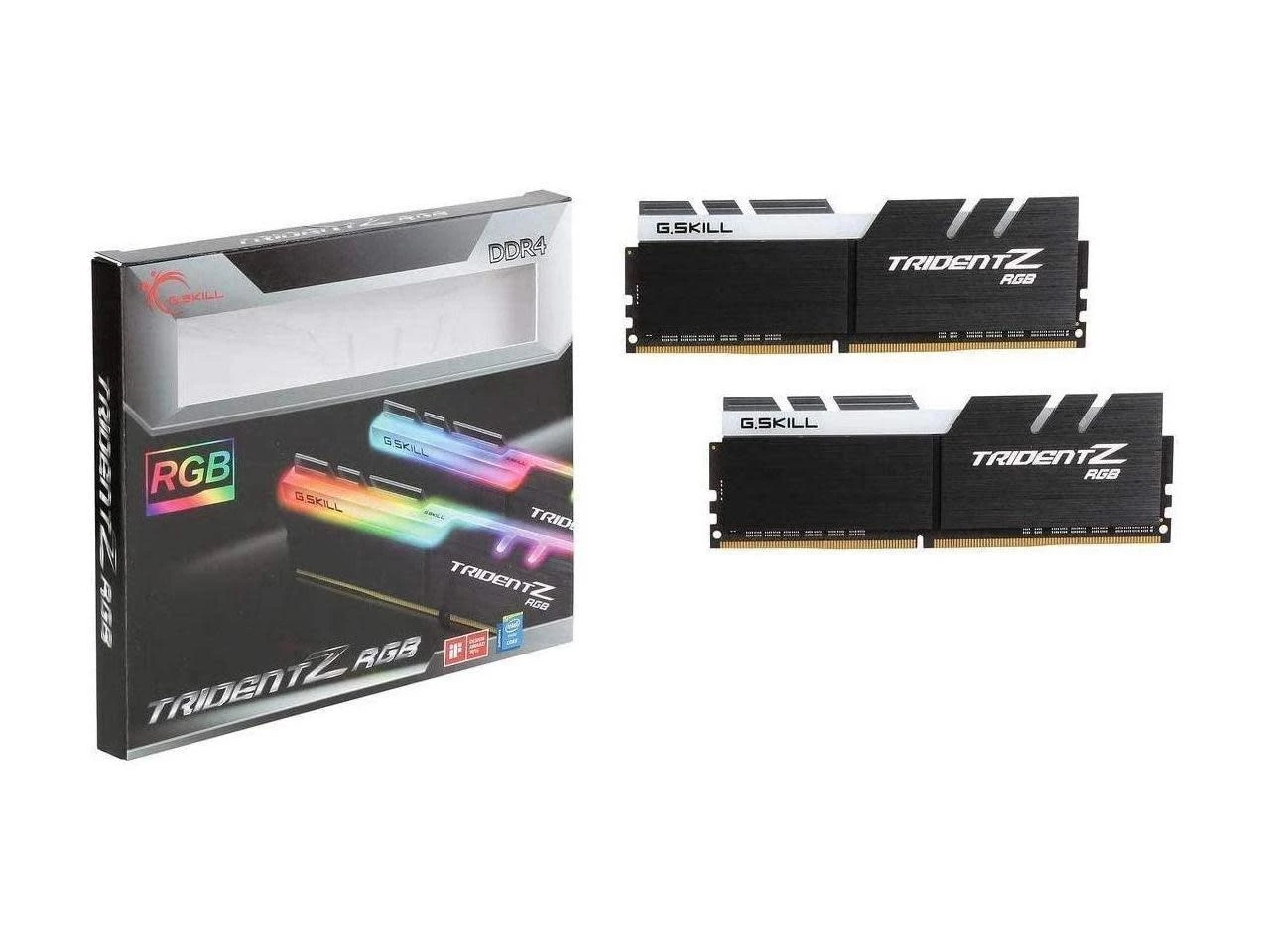 G.Skill Trident Z RGB Series 16GB (2 X 8GB) 288-Pin SDRAM PC4-28800 DDR4 3600 CL18-22-22-42 1.35V Dual Channel Desktop Memory Model F4-3600C18D-16GTZR - Image 4