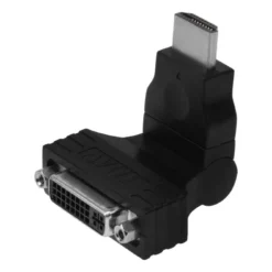 QVS Premium HDMI Male To DVI Female Swivel Adapter