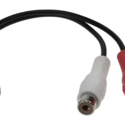 RCA 1 Male To 2 RCA Female Splitter Cable