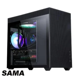 SAMA IM01 PRO Micro-ATX ITX Black Steel Case (Choose Color)