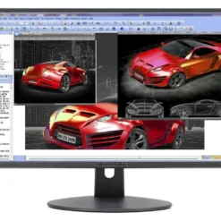 Sceptre E248W-19203R 24 Inch Ultra Thin 1080p 75Hz LED LCD Monitor 2x HDMI VGA, Metal Black 2018