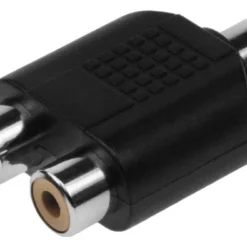 1 RCA Female To 2 RCA Female Adapter