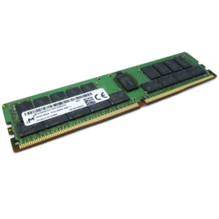 Micron 32GB PC4-21300 DDR4-2666MHz Registered ECC CL19 288-Pin DIMM 1.2V Dual Rank Memory Module MTA36ASF4G72PZ-2G6D1SI