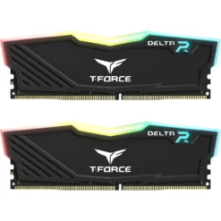 Team T-Force Delta RGB 32GB (2 X 16GB) 288-Pin PC RAM DDR4 3600 (PC4 28800) Intel XMP 2.0 Desktop Memory Model TF3D432G3600HC18JDC01