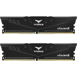 TEAMGROUP T-Force Vulcan Z DDR4 32GB Kit (2x16GB) 3200MHz (PC4-25600) CL16 Desktop Memory Module Ram Black - TLZBD432G3200HC16FDC01
