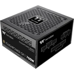 Thermaltake GF1 (2024) Fully Modular ATX 750W Power Supply - 80 Plus Gold - Ultra Quiet - Zero RPM, PS-TPD-0750FNFAGU-P