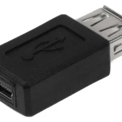 USB A Female To Mini USB B 5-pin Female Adapter